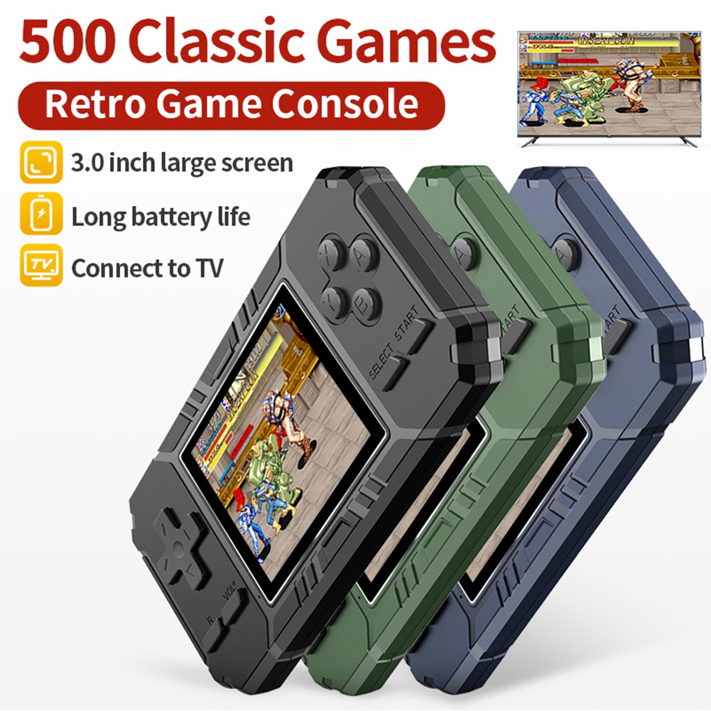 Gaming Console Handheld Retro - ¡Excelente! Mini consola de juegos portátil