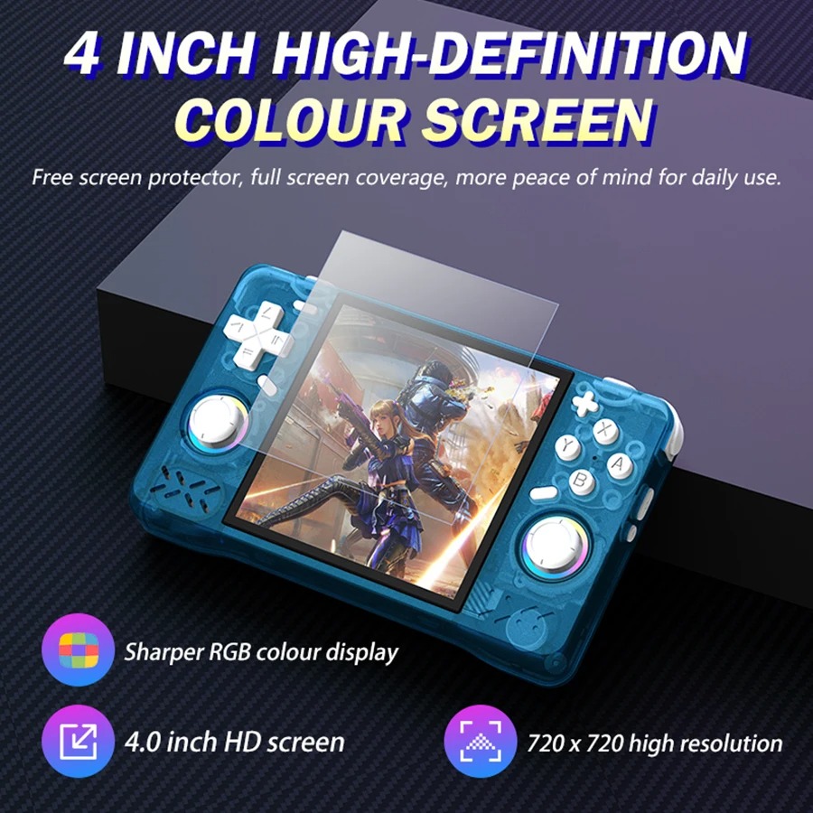 Gaming Console Handheld Retro - Consola de videojuegos portátil retro XF40H,