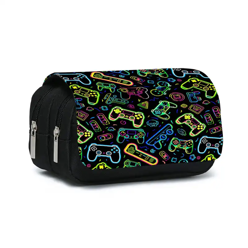 Gaming Console For 10 Year Old - Estuche Doble para Lápices con Diseño