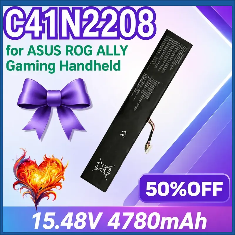 Gaming Console Rog Ally - Nueva Batería C41N2208 de 4780mAh y
