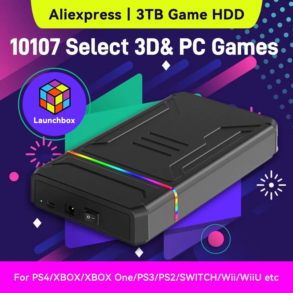 Disco Duro Portátil para Juego - Gaming Console Chinese reseña y precio