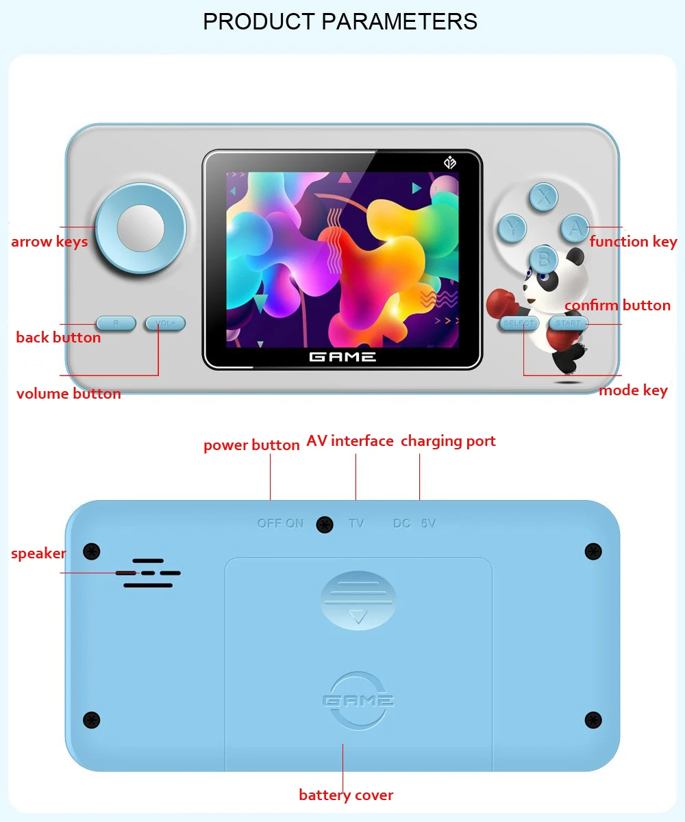 Nueva Consola de Videojuegos R - Gaming Console For 10 Year Old reseña y precio